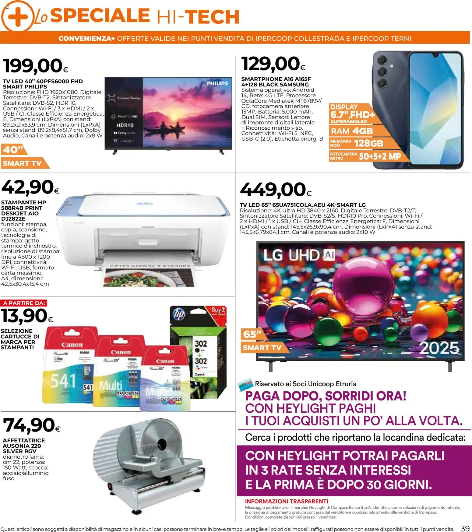 Volantino Ipercoop del 15.01.2026 | Pagina: 39