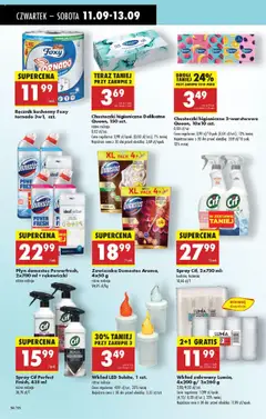 Płyn domestos Powerfresh, 2x700 ml + rękawiczki, Płyn domestos Powerfresh, 2x700 ml + rękawiczki, różne rodzaje od 11.09.2025 | Strona: 60 | Produkty: Rękawiczki, Chusteczki higieniczne, Domestos