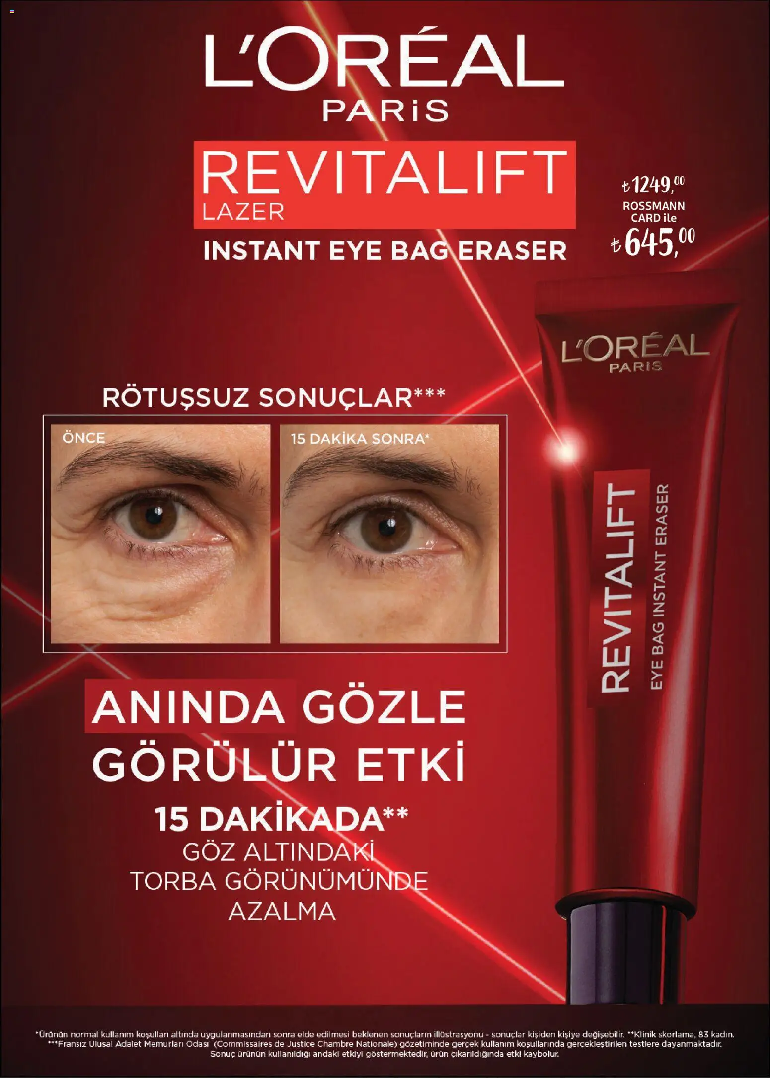 Rossmann aktüel ürünler kataloğu yayımlandı! Bu hafta 30 Ekim 2025 - 30 Kasım 2025 günü Rossmann indirimli ürünleri
