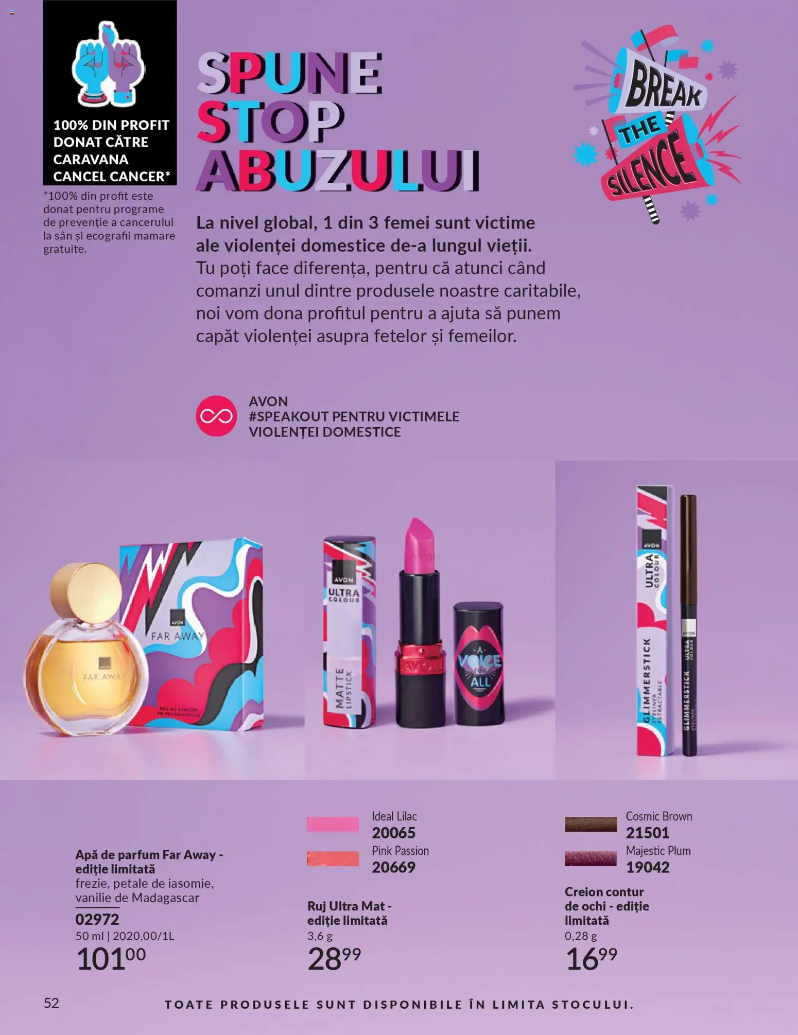 Noul catalog Avon – valabil de la 01.12.2025 | Pagină: 54 | Produse: Apă de parfum, Parfum, Ruj, Apă