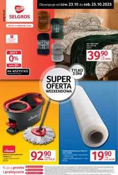 Pogląd oferty "Selgros cash&carry Gazetka - Oferta weekendowa" - ważna od 23.10.2025