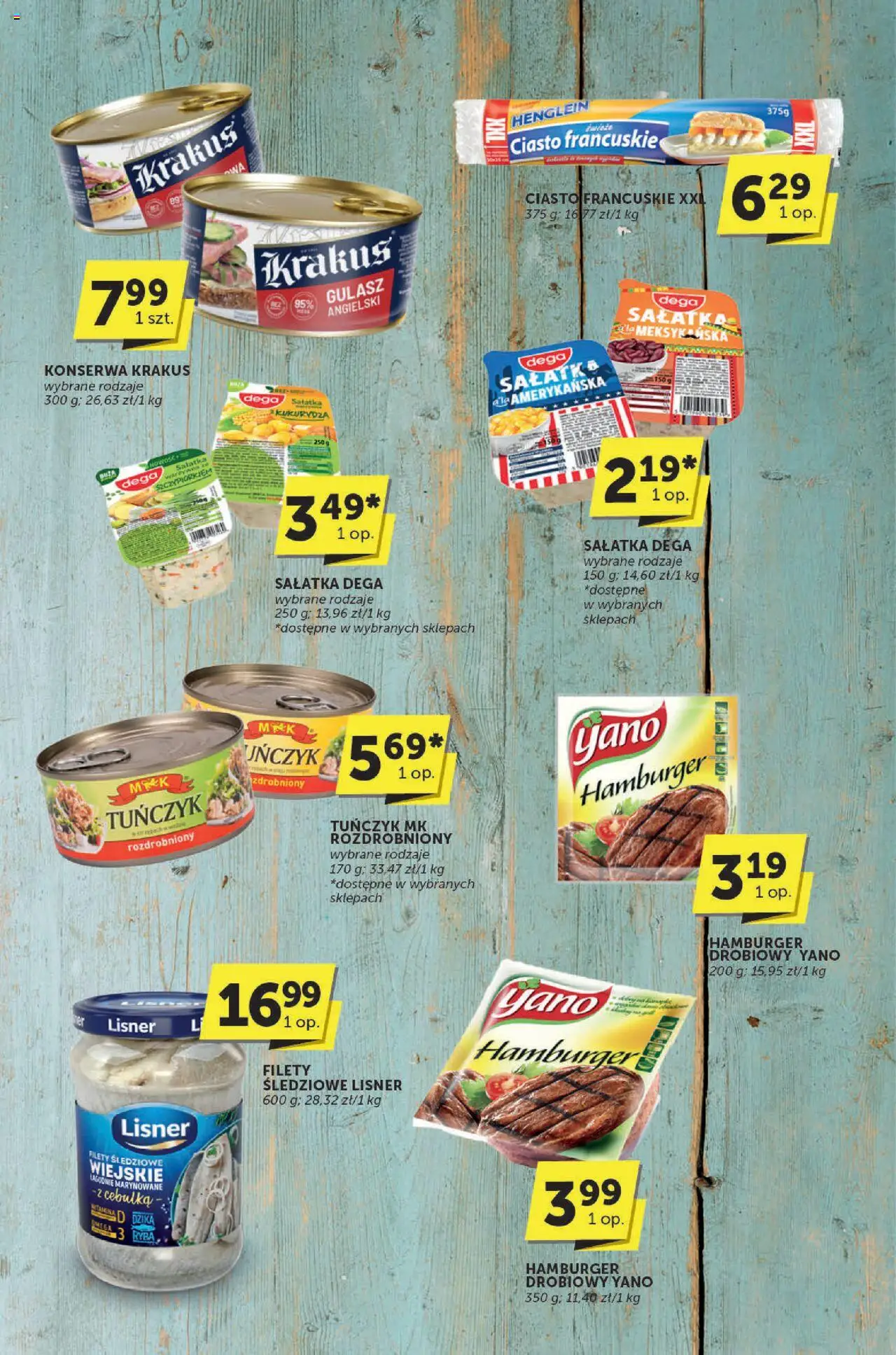 Groszek Gazetka - Katalog od 10.07.2025 | Strona: 8 | Produkty: Ciasto francuskie XXL, Ciasto francuskie, Ryba, Warzywa