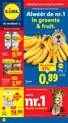 Lidl - Folder week 45 - Houten - Voorbeeld van een folder van Lidl, geldig van 03.11.2025
