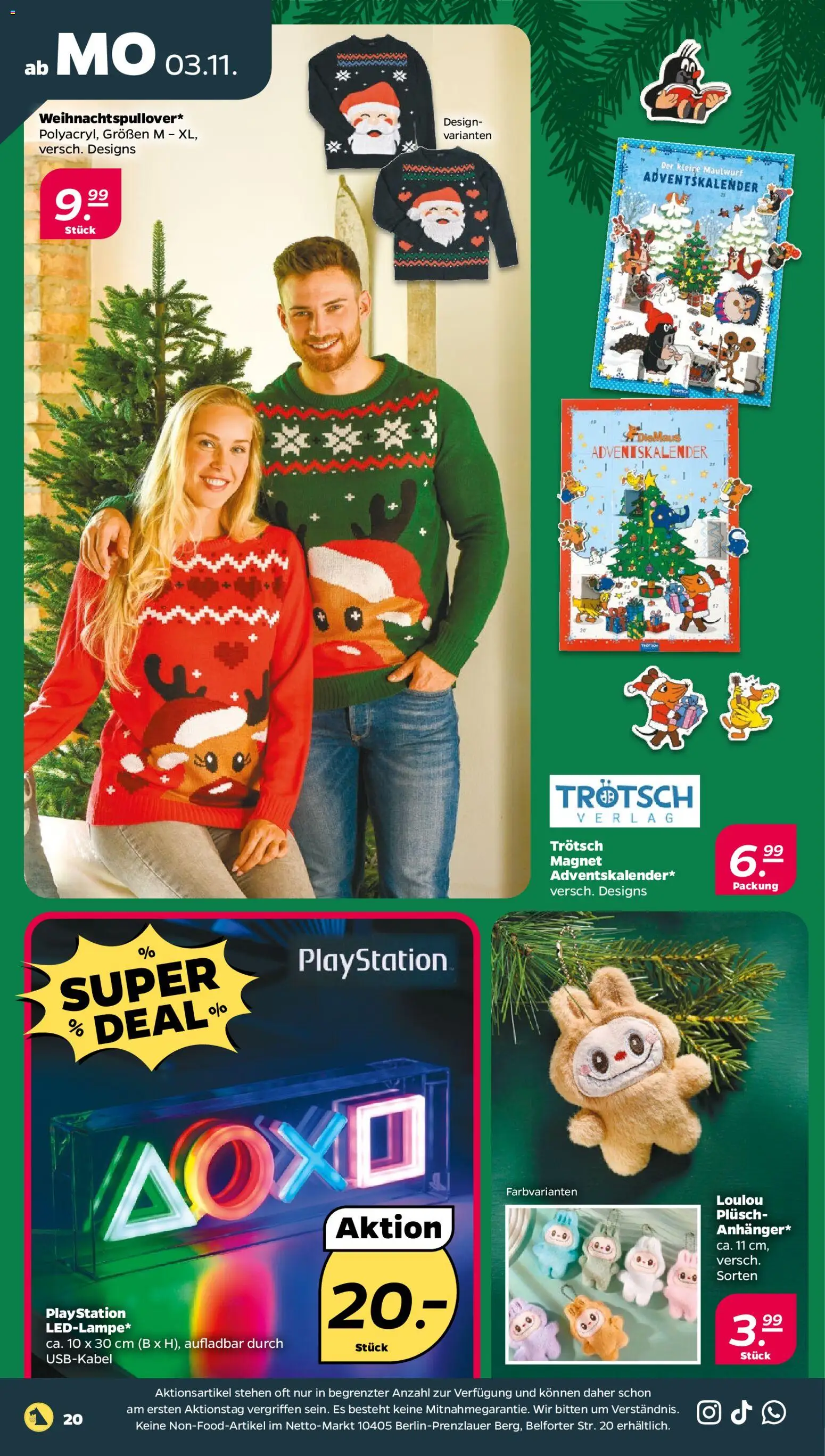 Netto Prospekt 	 – gültig ab 02.11.2025 | Seite: 22 | Produkte: Playstation