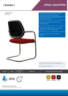 Anteprima del volantino Buffetti Sedie catalogo valido a partire dal 28.06.2025 | Pagina: 147 | Prodotti: Braccioli, Senape