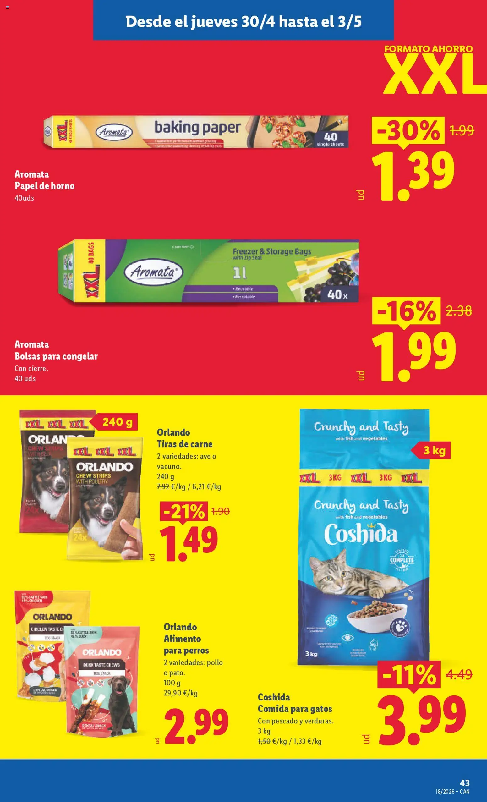 Lidl folleto │ válido desde el 27.04.2026 | Página: 41 | Productos: Pescado, Horno
