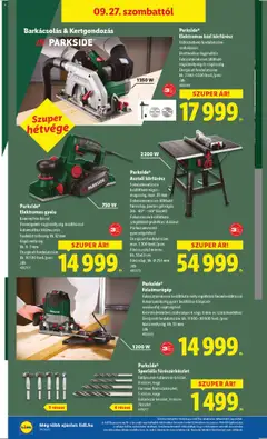 Lidl akciós ujság - amely érvényes a következő dátumtól: 25.09.2025 | Oldal: 44