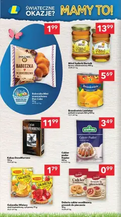 Pogląd oferty "Lewiatan gazetka - Szczecin" - ważna od 26.03.2026 | Strona: 10 | Produkty: Miód, Galaretka, Kakao, Cukier puder