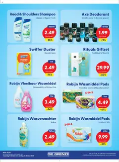 Die Grenze - Folder week 42/43 - Voorbeeld van een folder van Die Grenze, geldig van 13.10.2025 | Pagina: 6 | Producten: Deodorant, Wasmiddel, Robijn, Shampoo