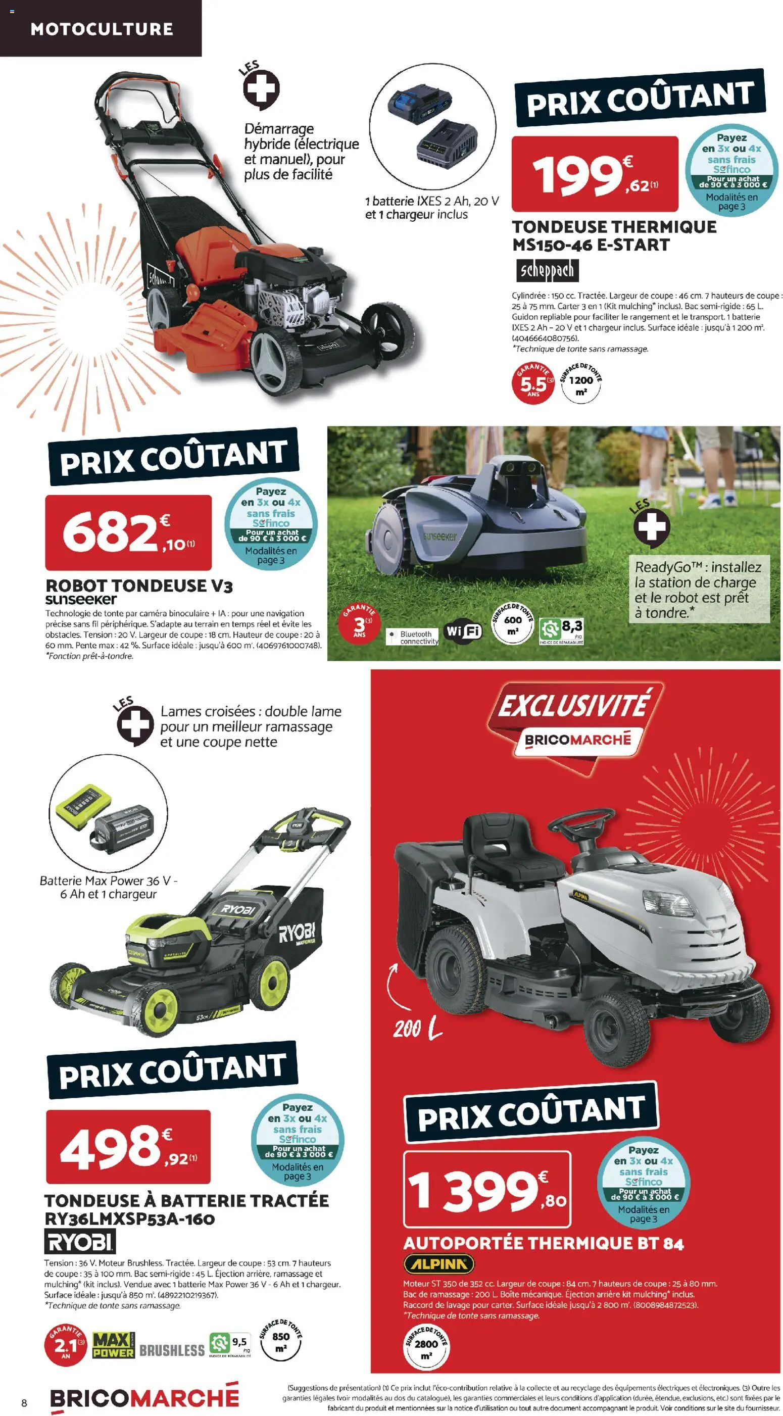 {H1} | Page: 8 | Produits: Robot, Navigation, Batterie, Caméra