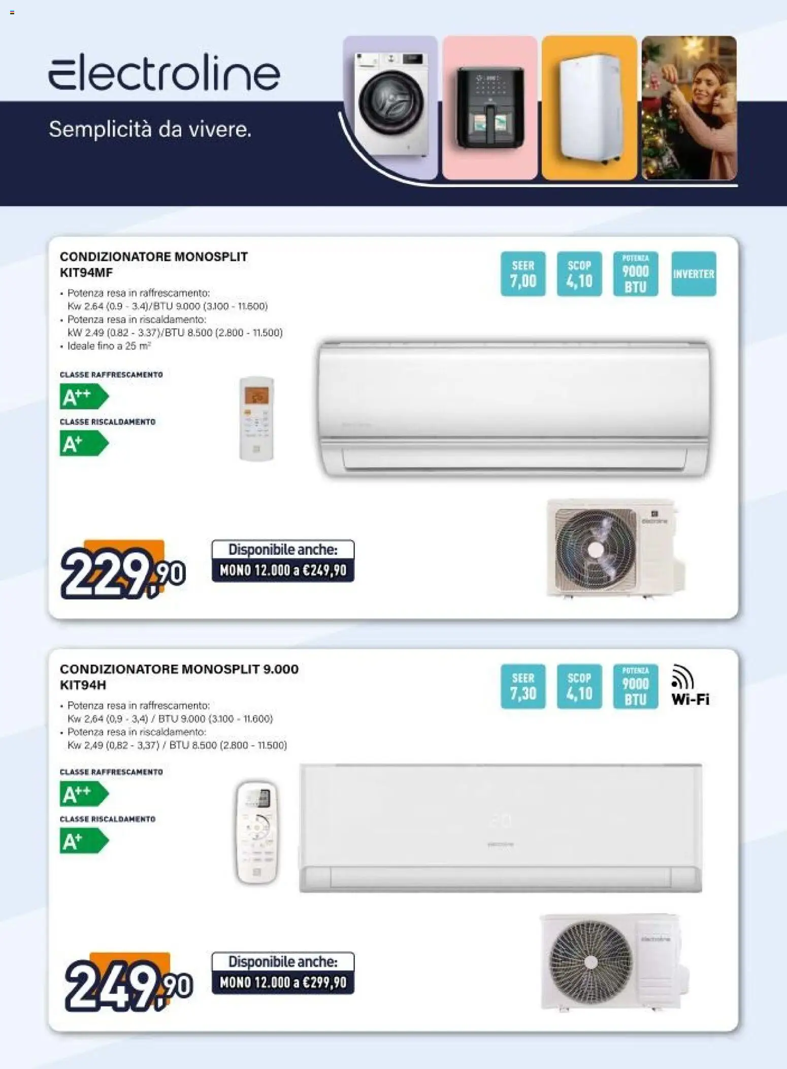 Volantino Unieuro del 06.12.2025 | Pagina: 33 | Prodotti: Condizionatore