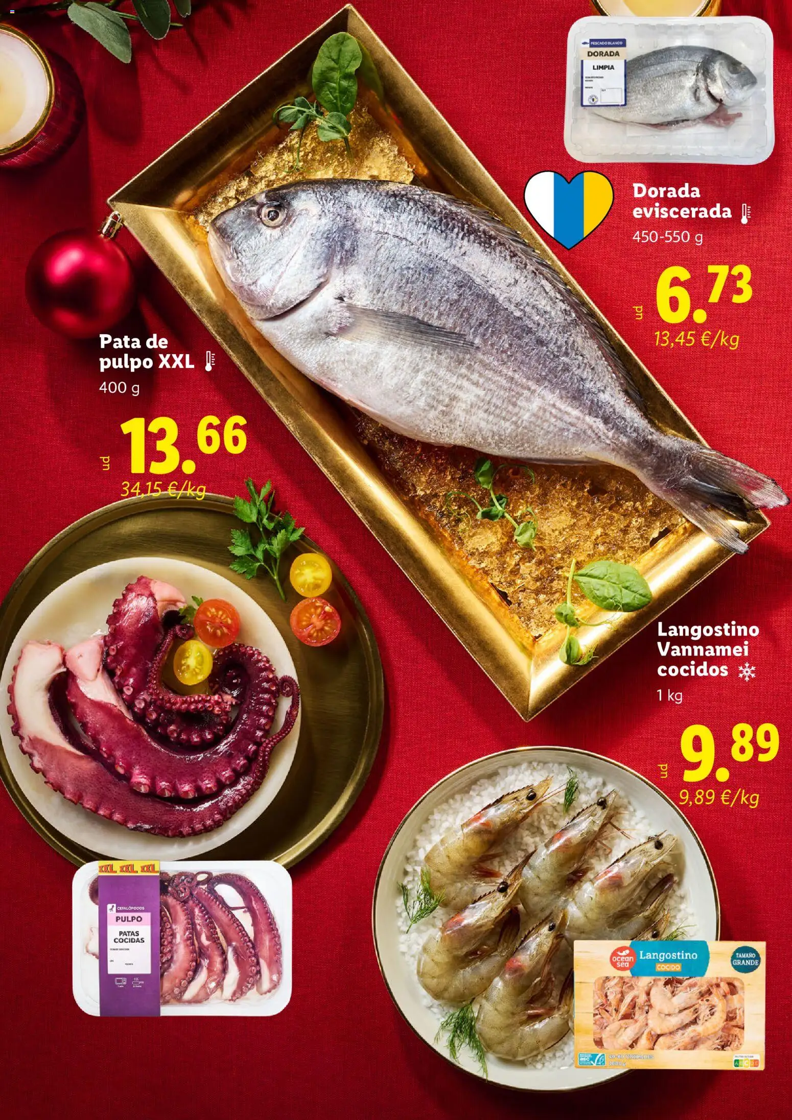 Lidl - Navidad Canarias │ válido desde el 20.11.2025 | Página: 18 | Productos: Langostino