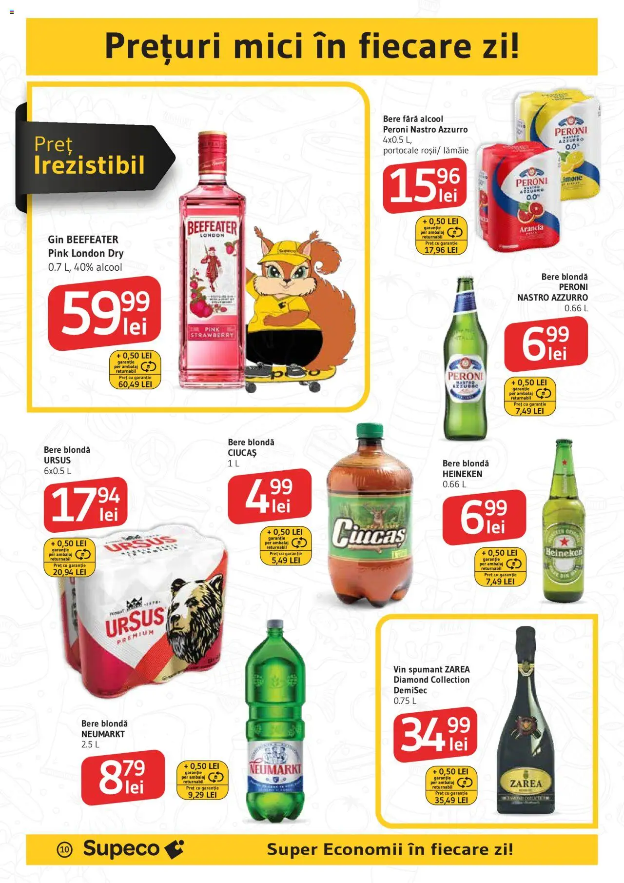 Noul catalog Supeco – valabil de la 18.09.2025 | Pagină: 10 | Produse: Mici, Portocale, Gin, Lămâie