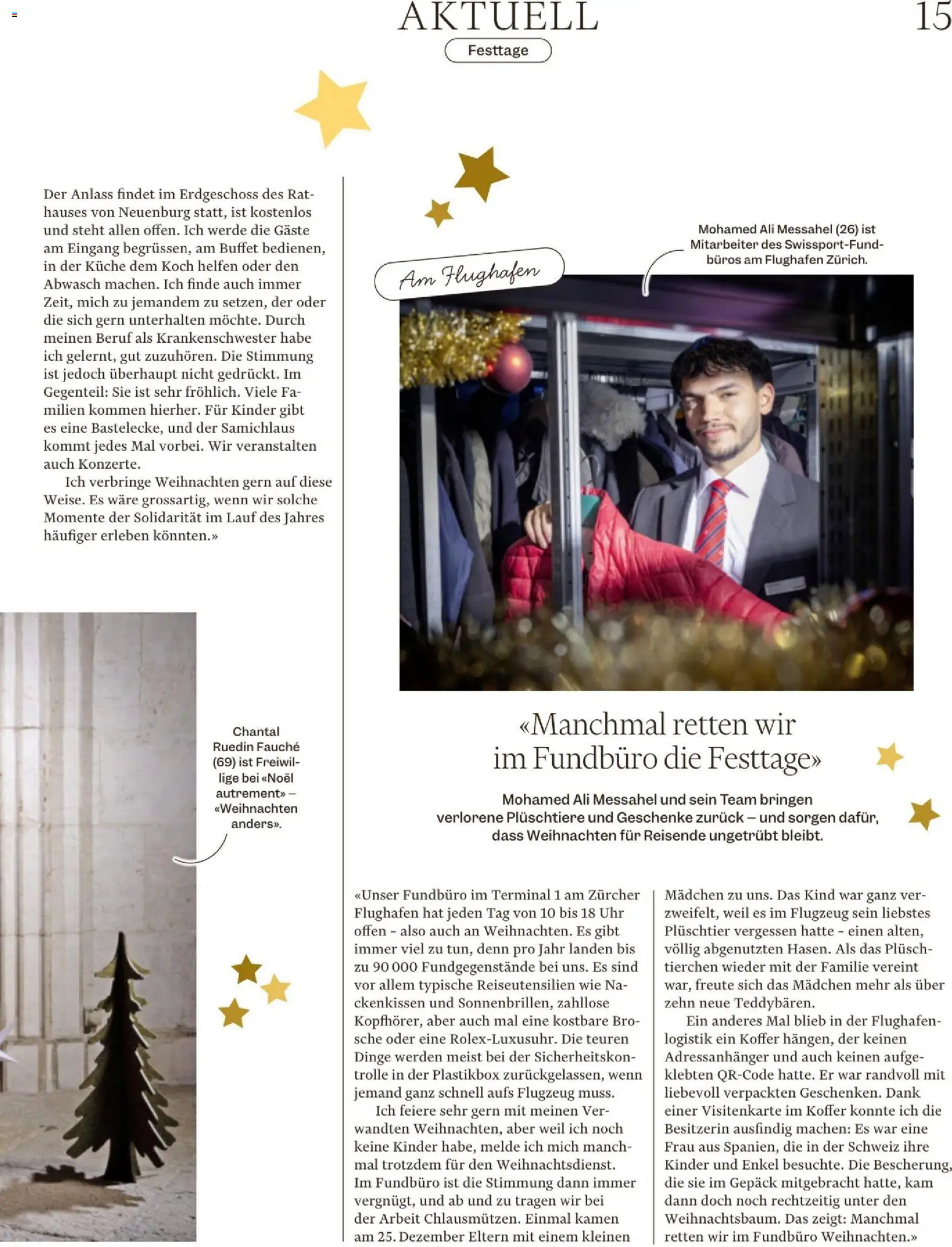 Migros Magazin – gültig ab 23.12.2025 | Seite: 15 | Produkte: Koffer, Uhr