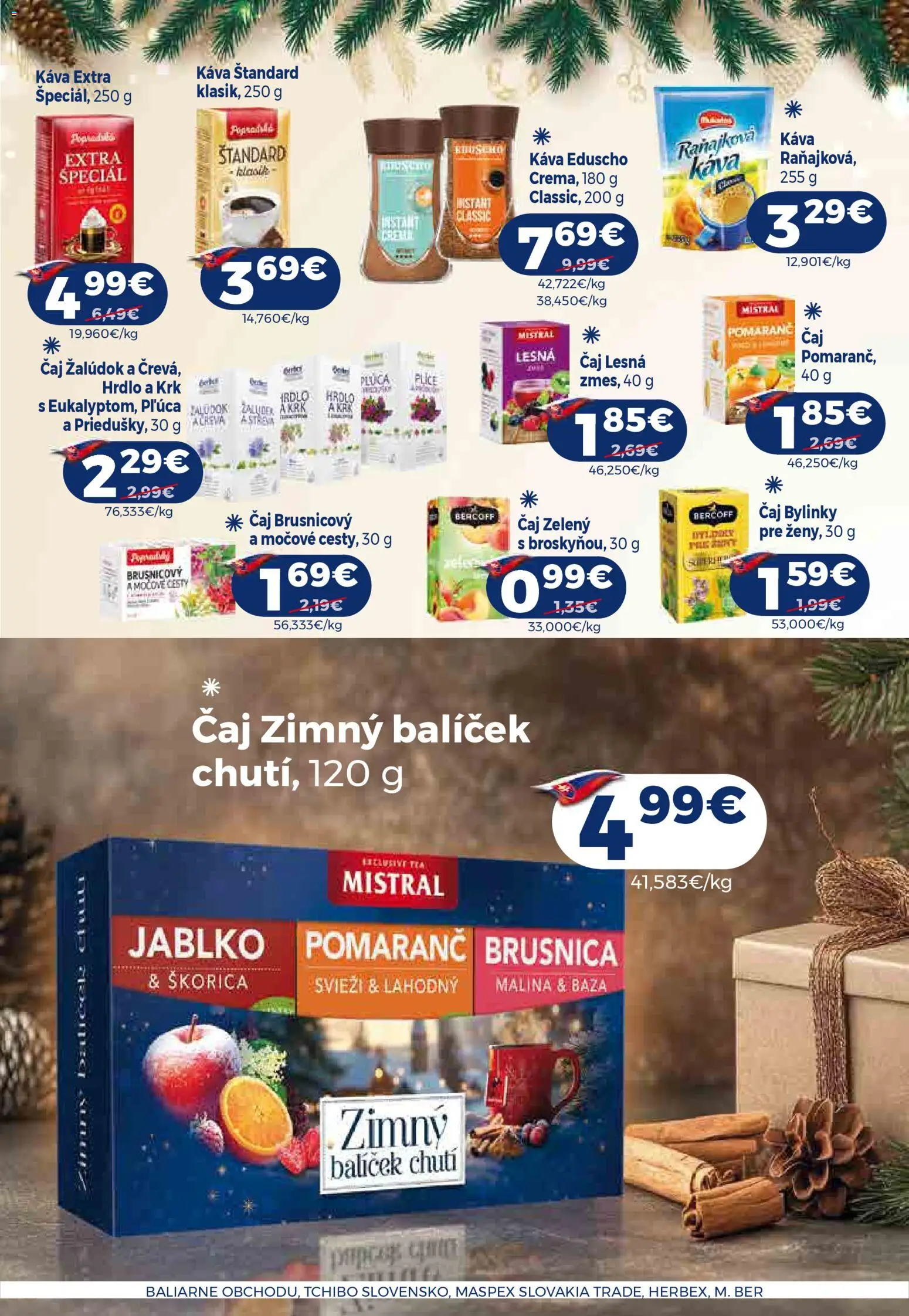 Nové Milk Agro akcie – leták je platný od 17.12.2025 | Strana: 10 | Produkty: Káva, Čaj