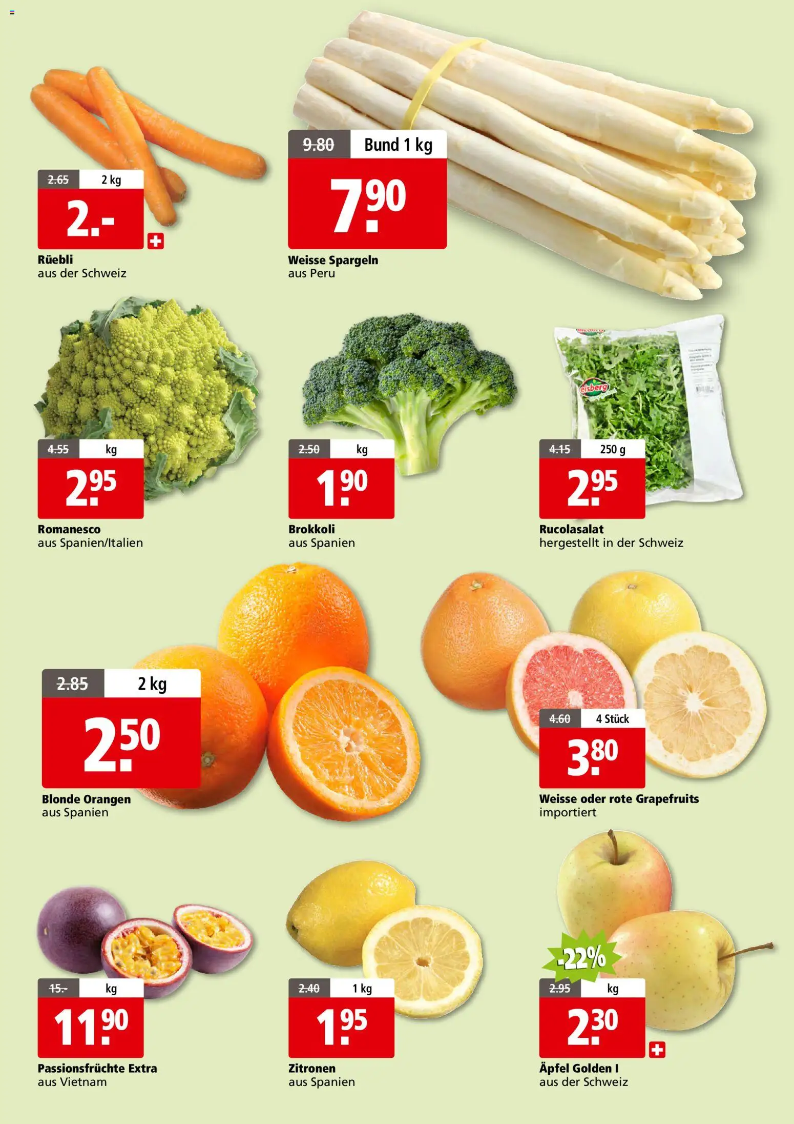 Aligro Aktionen Fleischfestival Schlieren, Gossau SG, Frauenfeld, Rapperswil-Jona, Sargans, Bern, Brüttisellen, Pratteln, Emmen, Spreitenbach – gültig ab 23.02.2026 | Seite: 9 | Produkte: Kammerjunker, Äpfel, Orangen