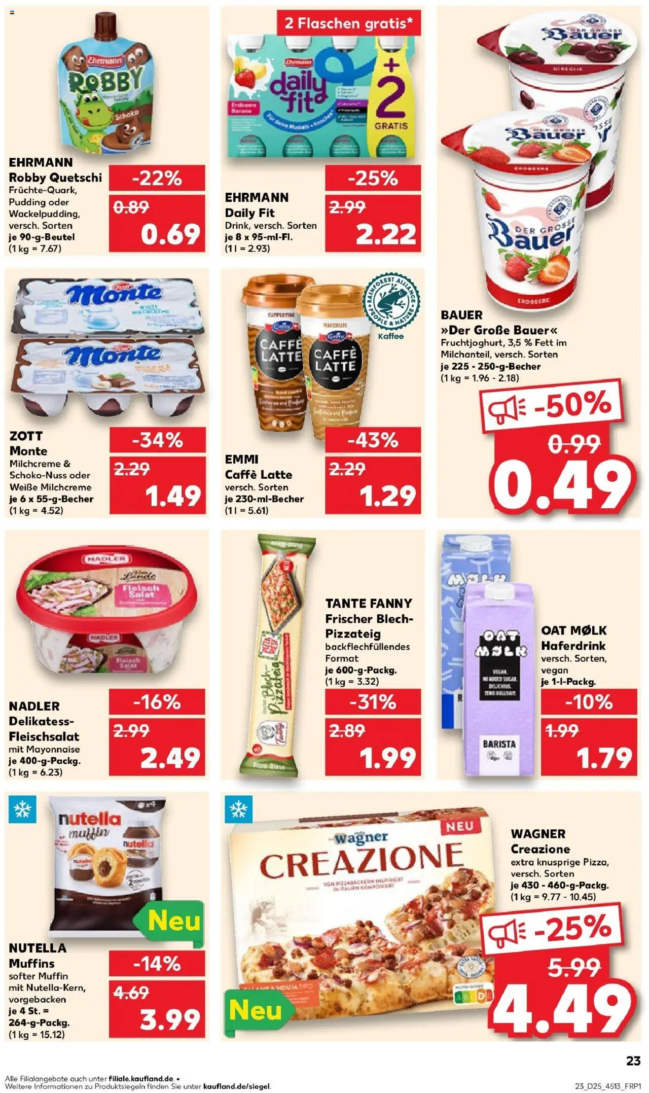 Kaufland prospekt Kaufbeuren	 - gültig ab dem 22.06.2025 | Seite: 36 | Produkte: Kaffee, Pudding, Haferdrink, Nutella