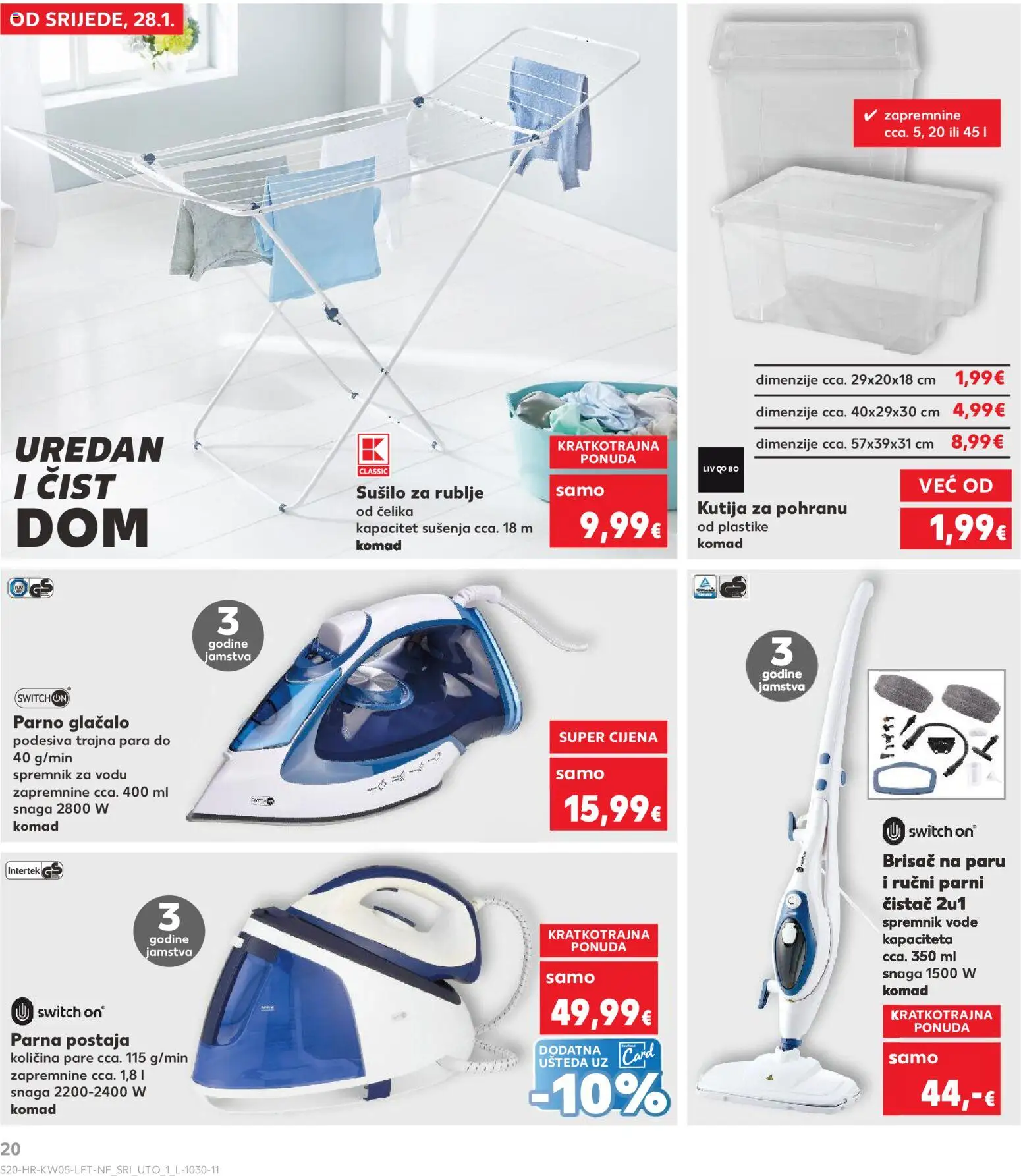 Kaufland HR akciós ujság - amely érvényes a következő dátumtól: 28.01.2026 | Oldal: 20