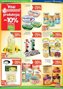 ČIA MARKET leidinys│galioja nuo 12.08.2025 | Puslapis: 6 | Prekių: Salotos, Pienas, Sūris, Varškė
