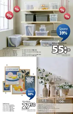 JYSK - erbjudanden - Förhandsvisning av reklamblad från butik JYSK aktuell från 19.01.2026 | Sida: 13 | Produkter: Fotoram, Blomkruka, Vas