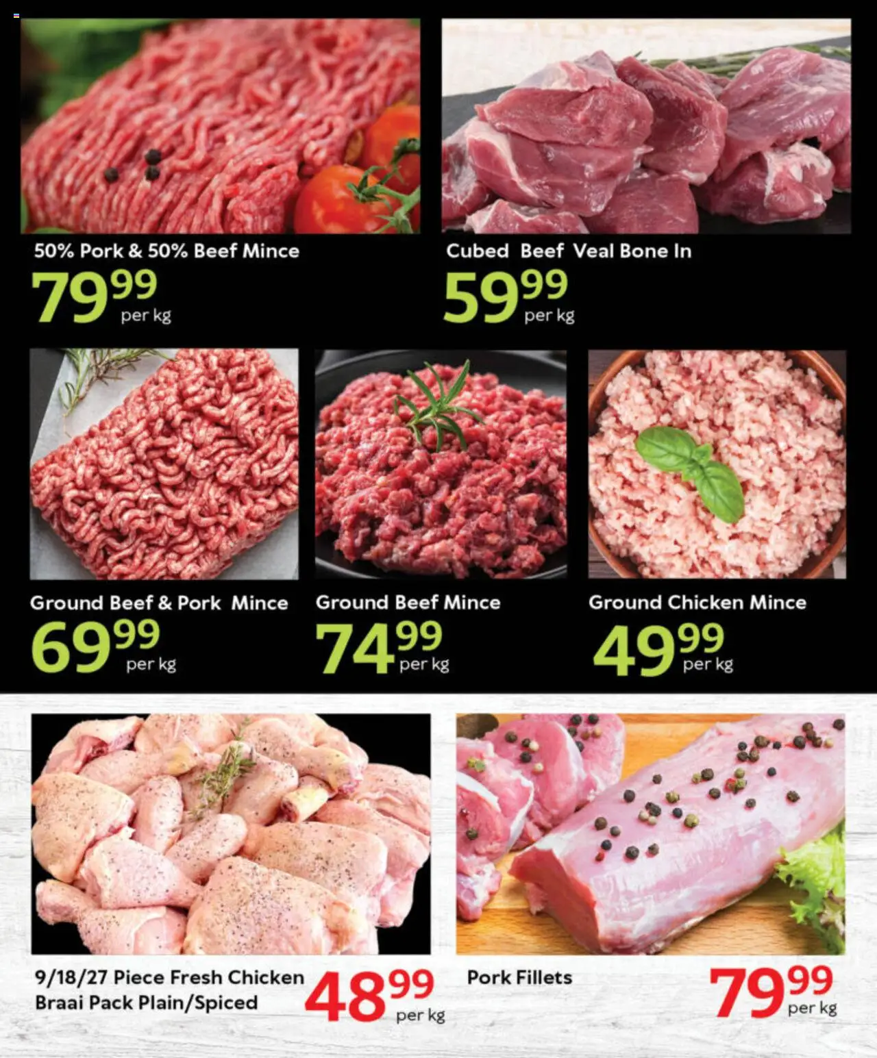 Oxford Freshmarket - Tuesday Specials │ valid from 26.08.2025 | Page: 2 | Products: Chicken, Pork, Beef