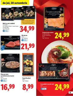 Ofertele Lidl valabile de la 23.10.2025 | Pagină: 25 | Produse: Çatal, Oțet, Paste, Sos