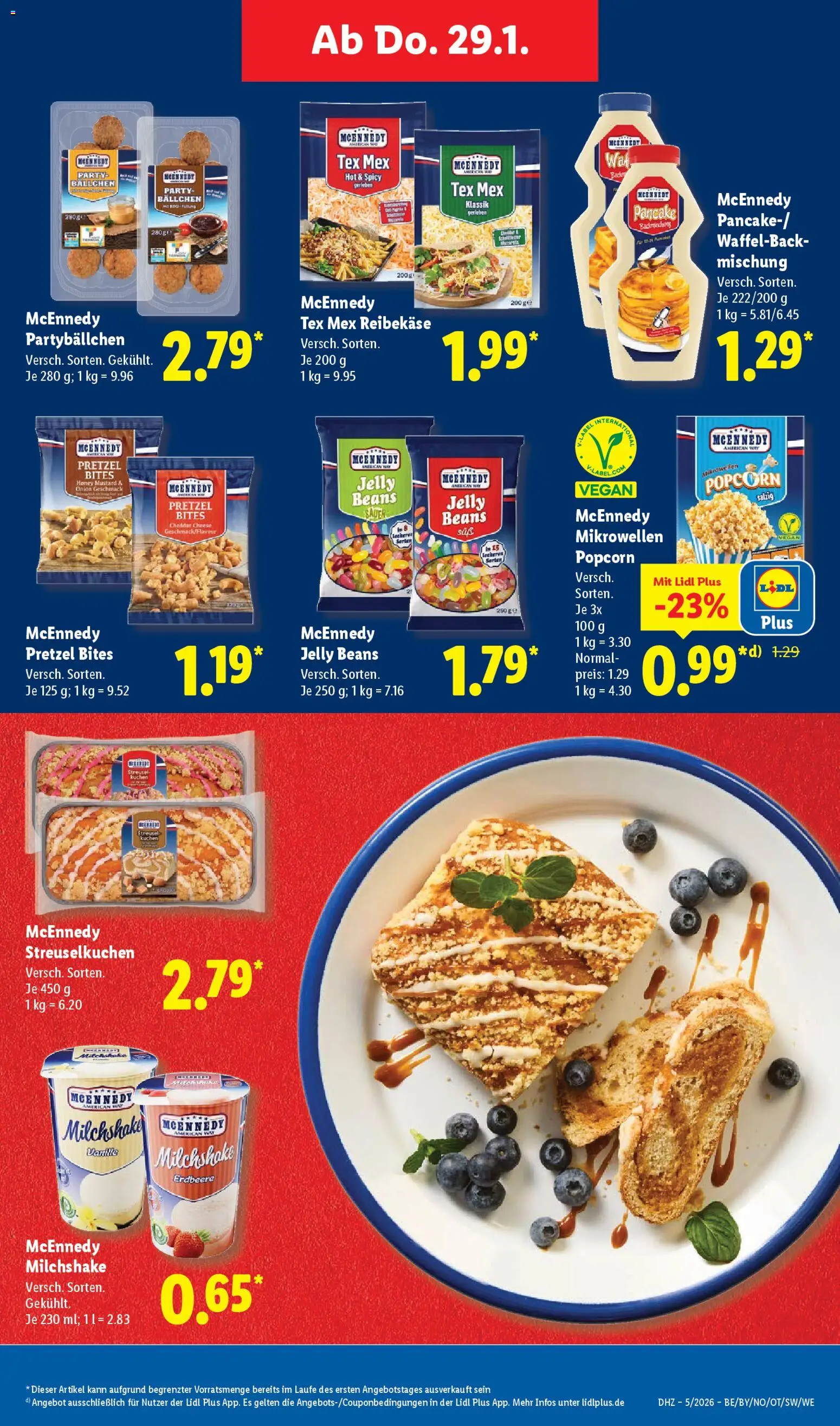 Lidl Prospekt Aarbergen – gültig ab 26.01.2026 | Seite: 55 | Produkte: Reibekase