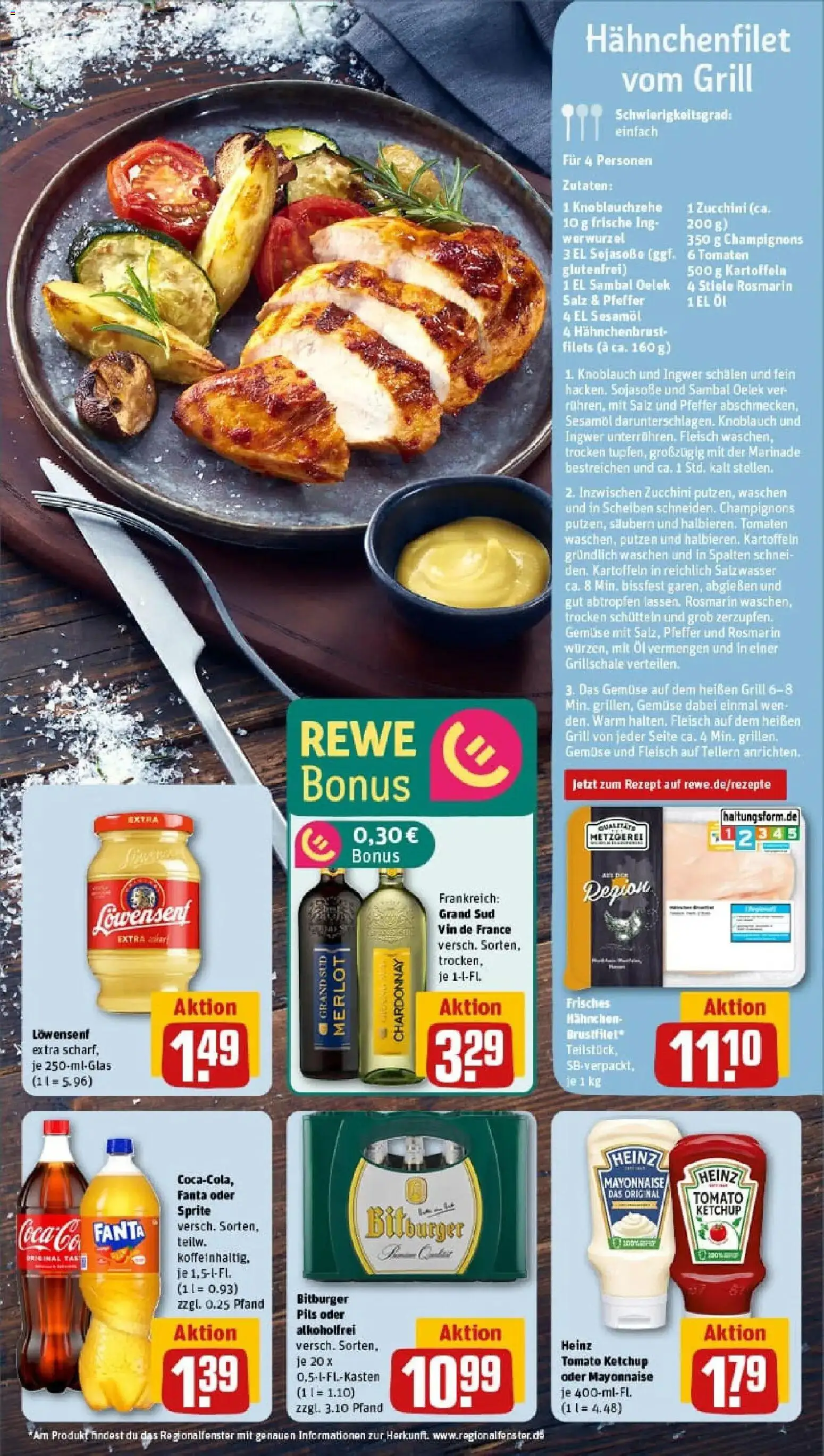 Rewe prospekt Erlensee	 – gültig ab 10.11.2025 | Seite: 5 | Produkte: Öl, Merlot, Pils, Knoblauch