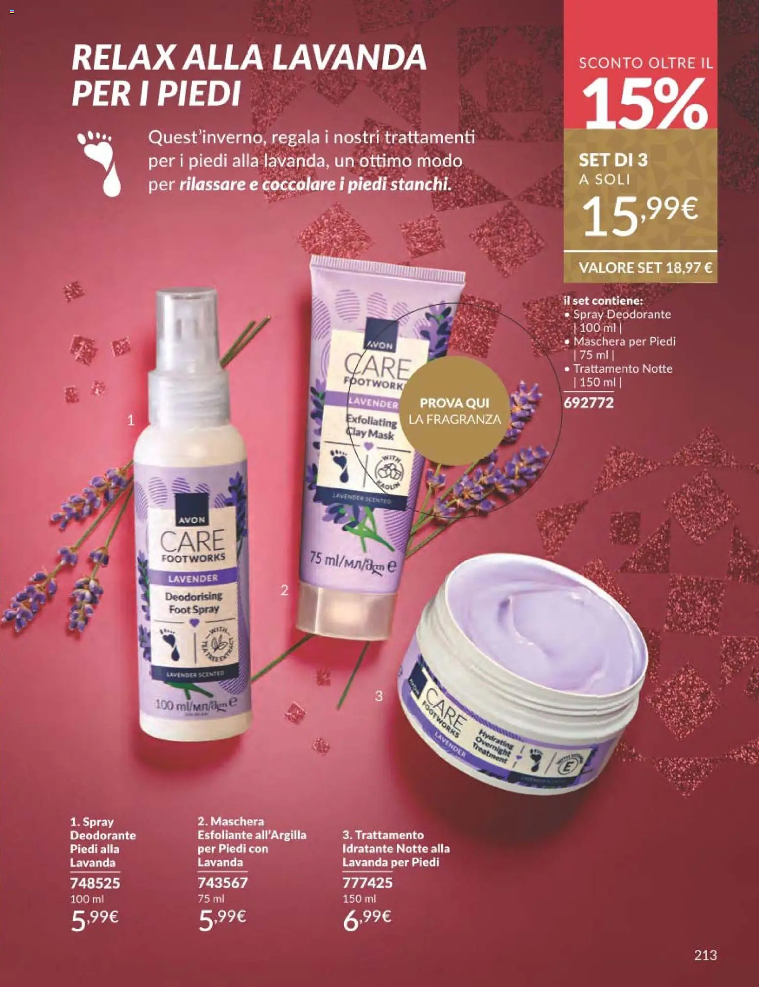 Volantino Avon del 01.11.2025 | Pagina: 213