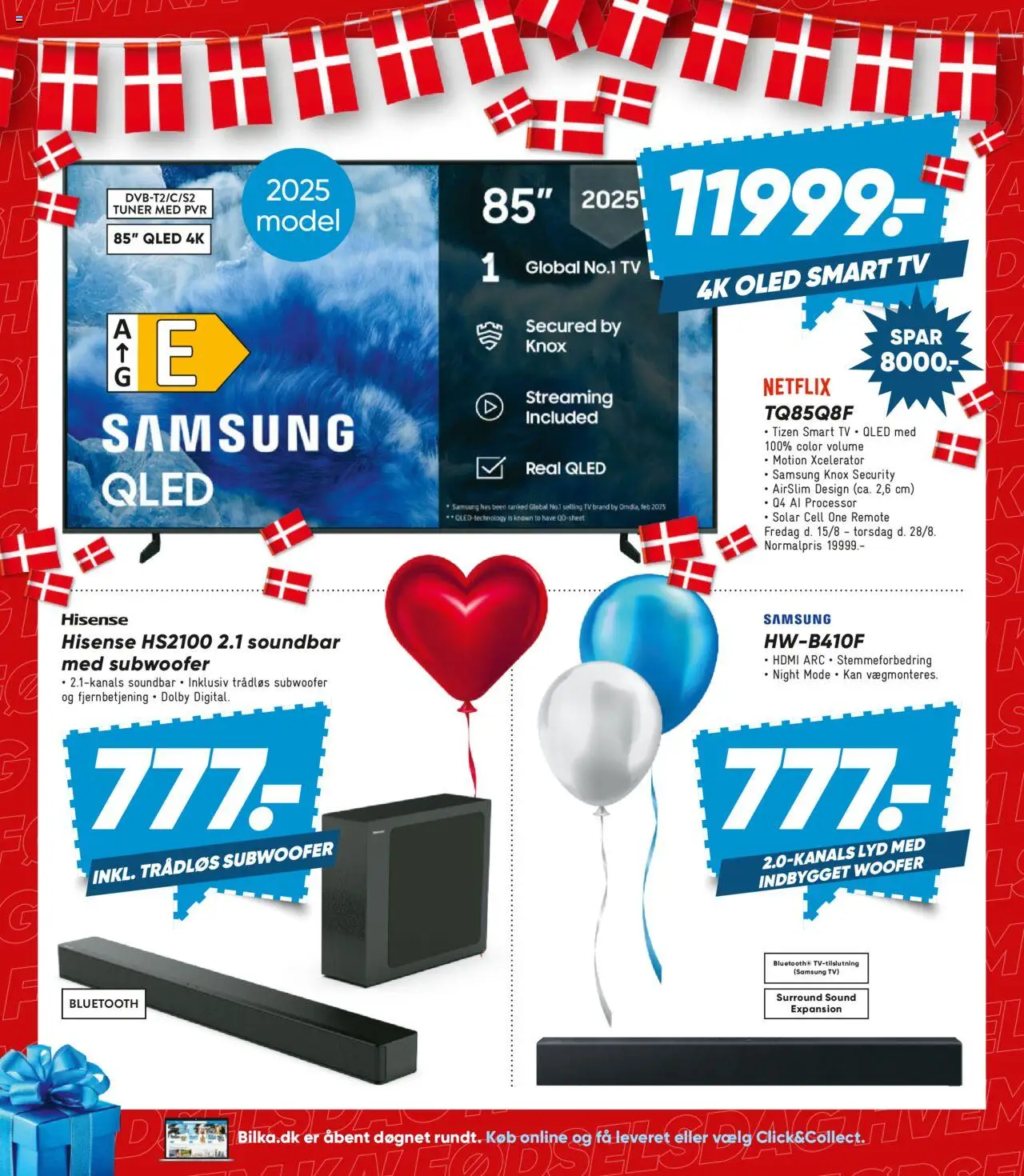 Bilka Tilbudsavis gyldig fra 22.08.2025 | Side: 12 | Produkter: Soundbar, Smart TV, Is, TV