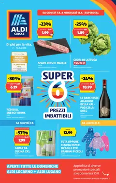 Vorschau von dem Prospekt - Aldi Volantino ab 07.08.2025