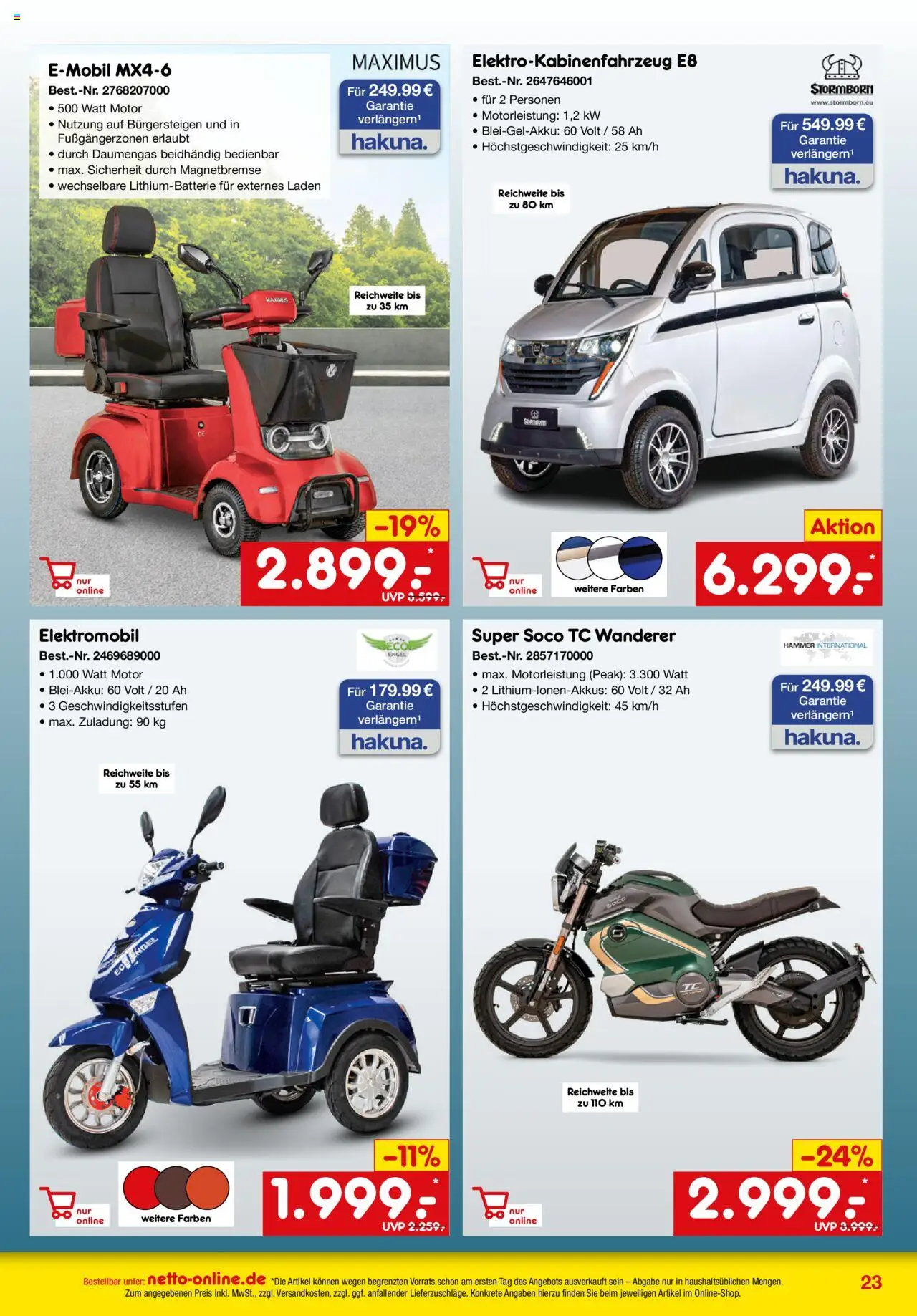 Netto Marken-Discount Online-Angebote September - gültig ab dem 01.09.2025 | Seite: 23
