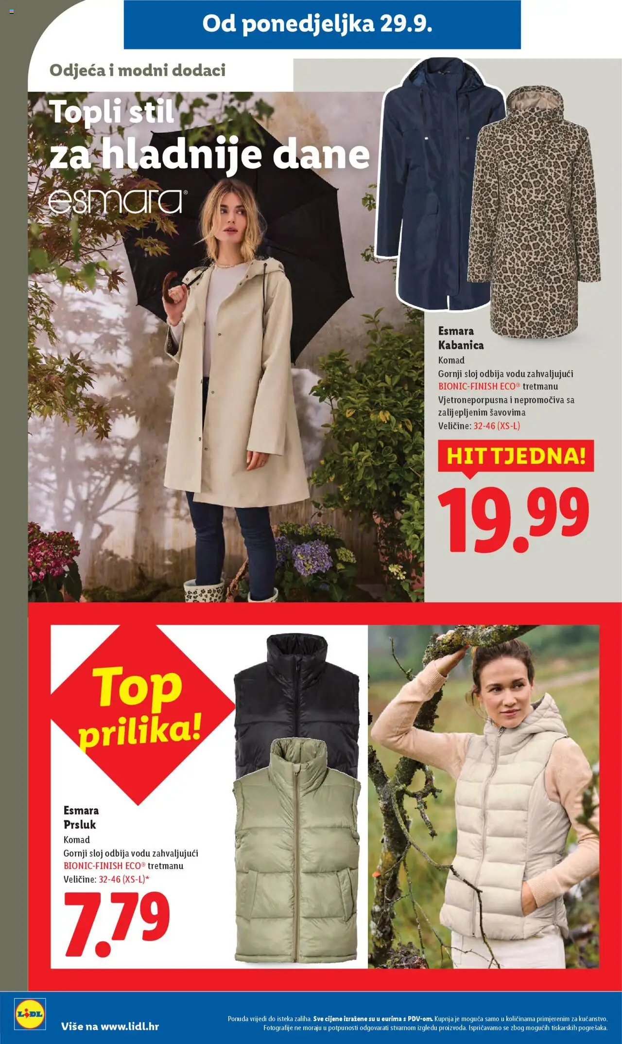 Lidl katalog | vrijedi od 29.09.2025 | Stranica: 26 | Proizvodi: Odjeća, Prsluk