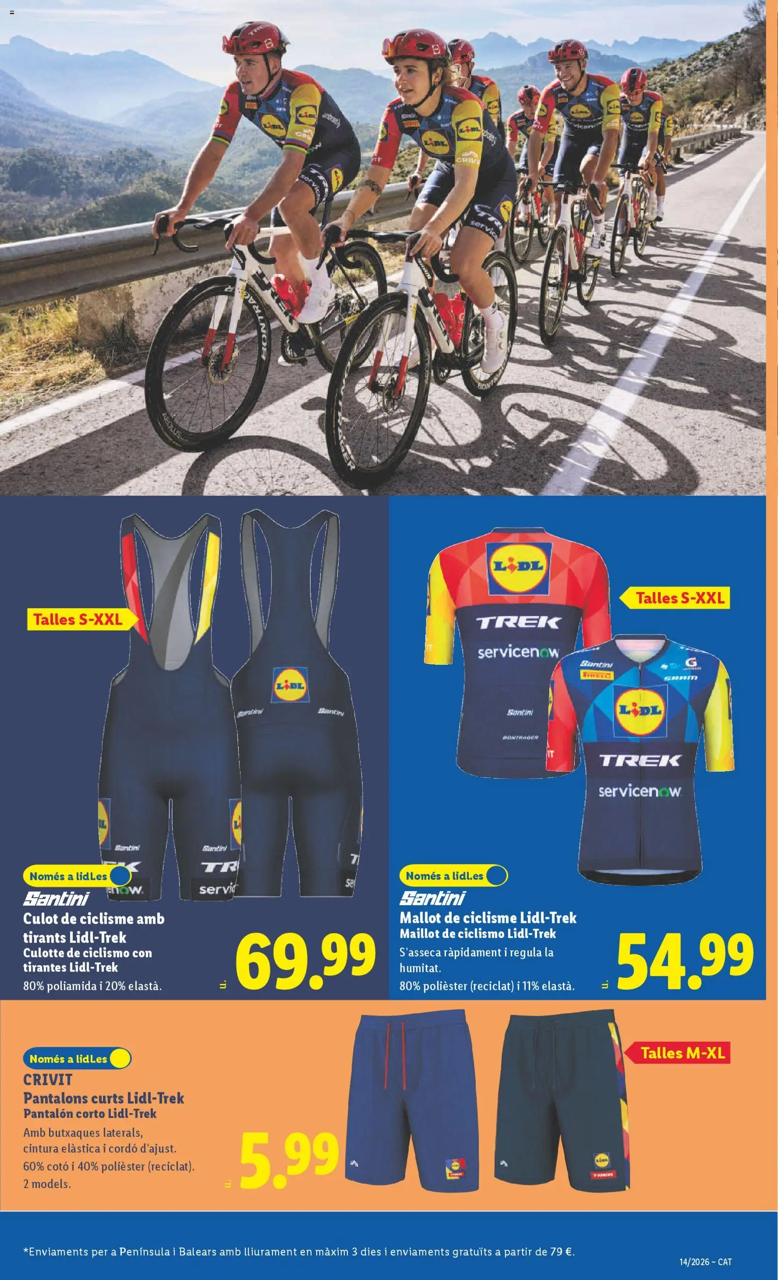 Lidl folleto de bazar │ válido desde el 30.03.2026 | Página: 3 | Productos: Pantalón corto