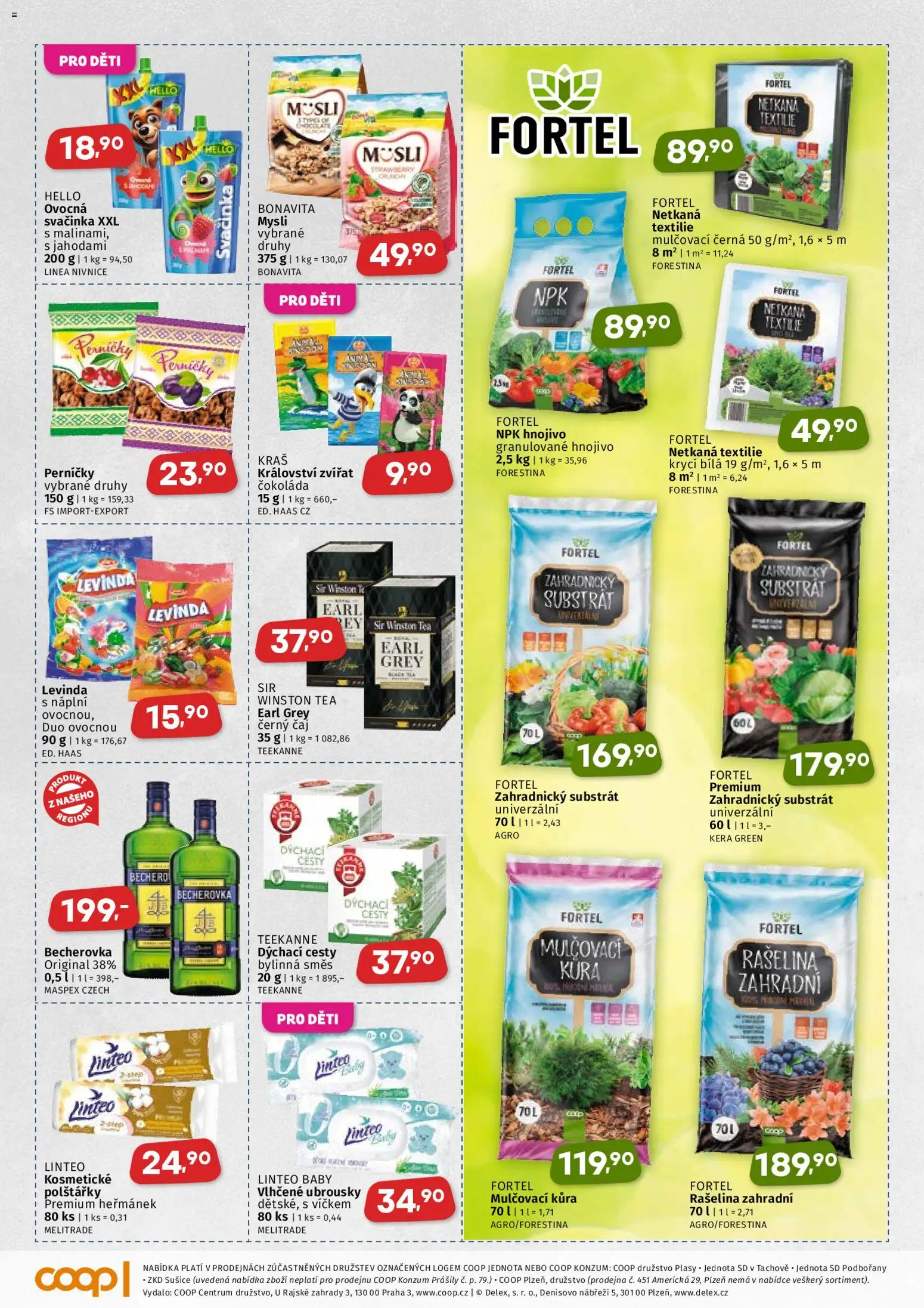 Coop leták od 25.02.2026 | Strana: 3 | Produkty: Vlhčené ubrousky, Polštářky, Müsli, Mysli