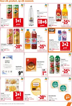 Colruyt folder / publicité - Voorbeeld van een folder van Colruyt, geldig van 11.03.2026 | Pagina: 19 | Producten: Tropicana, Cheddar, Was, Grapefruit