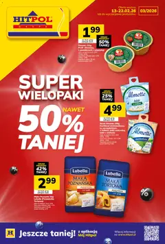 Pogląd oferty "Hitpol Gazetka" - ważna od 13.02.2026
