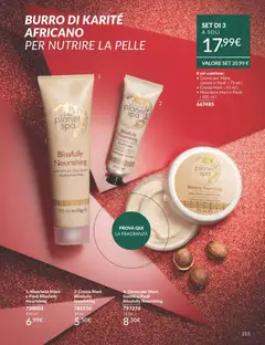 Anteprima del volantino Avon - Campagna 11/2025 valido a partire dal 01.11.2025 | Pagina: 215 | Prodotti: Crema, Maschera, Burro, Fragranza