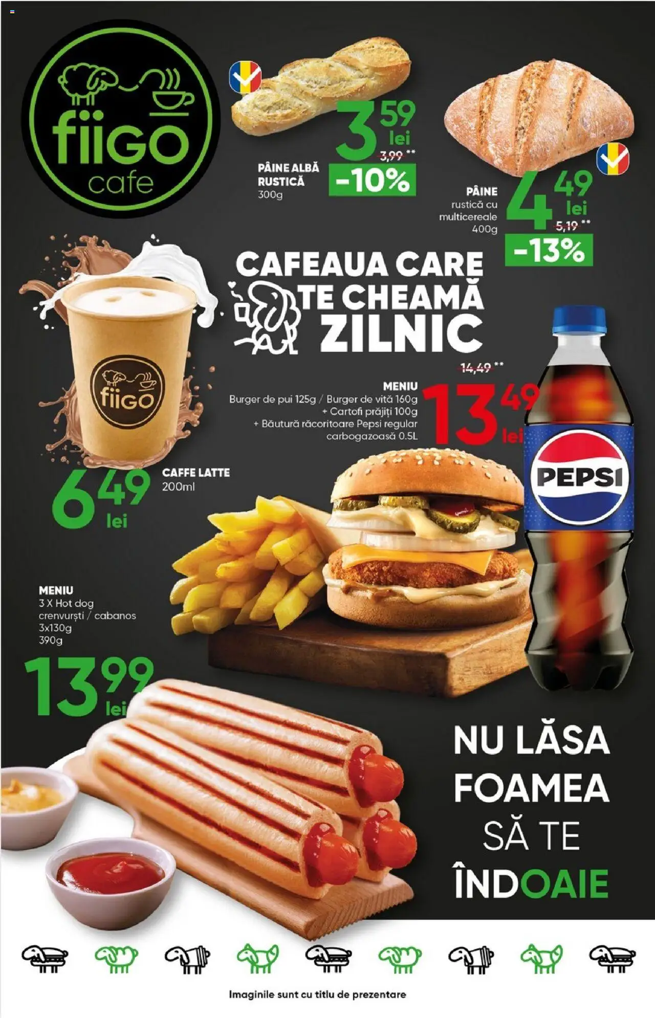 Catalog Profi City nou – valabil de la 23.07.2025 | Pagină: 10 | Produse: Hacıyatmaz Kedi Oyuncağı, Crenvurști, Pâine, Burger