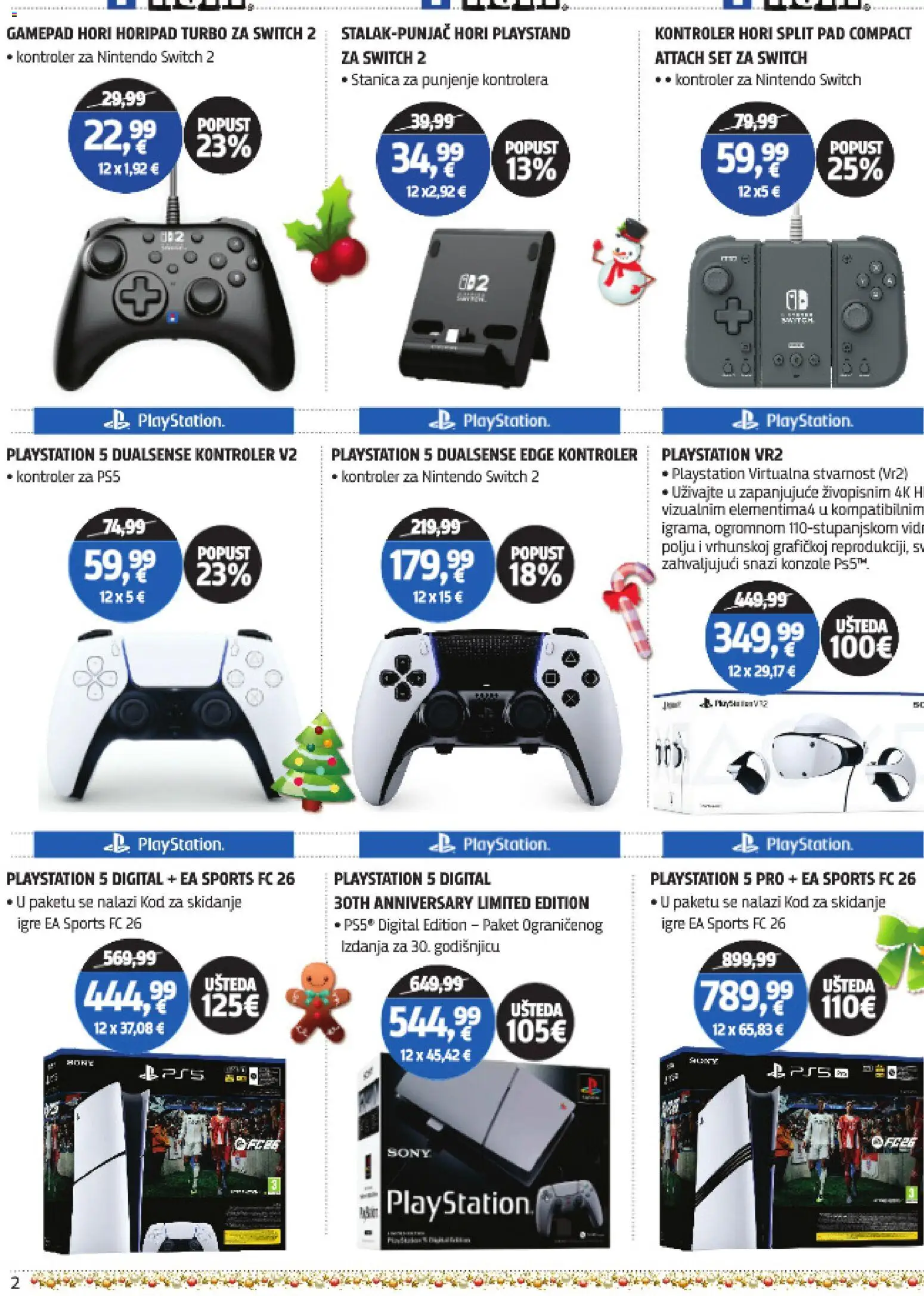 Centar Tehnike katalog | vrijedi od 15.12.2025 | Stranica: 2 | Proizvodi: Playstation