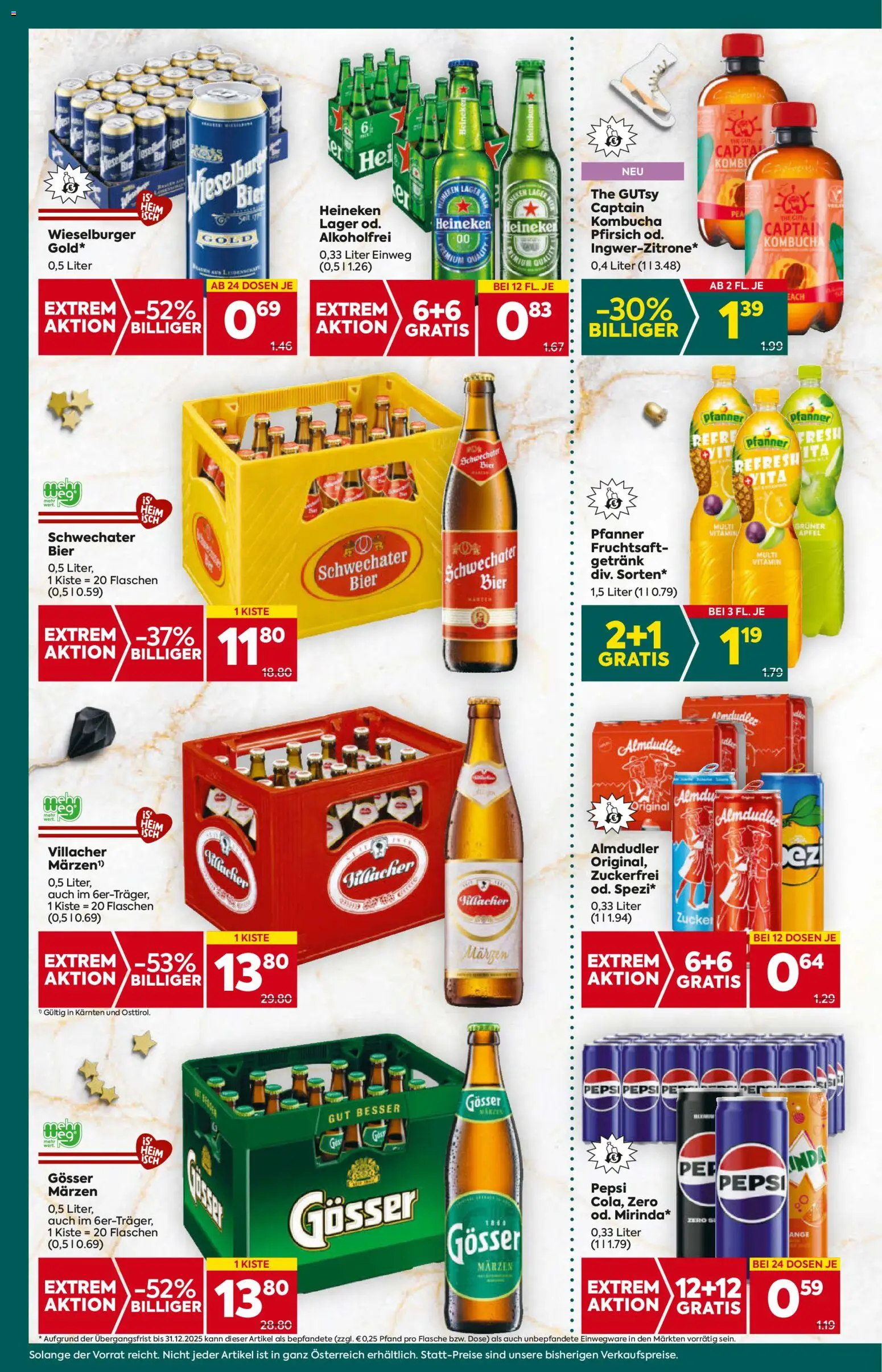 Billa Plus Flugblatt - Kärnten gültig ab 27.11.2025 | Seite: 18 | Produkte: Pfirsich, Bier, Äpfel