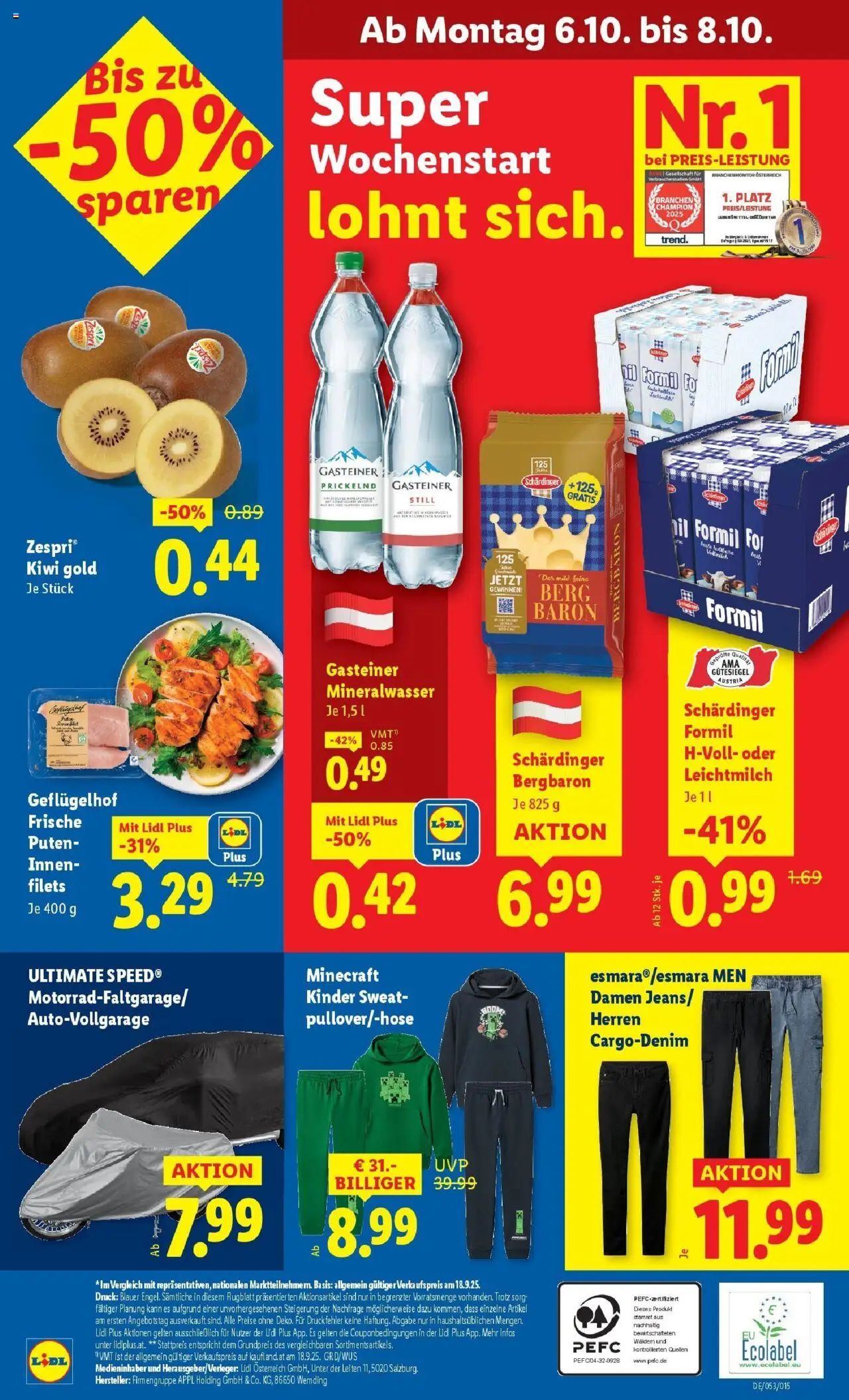 Lidl Flugblatt - Wien, Langenzersdorf, Zwettl gültig ab 02.10.2025 | Seite: 42 | Produkte: Kiwi