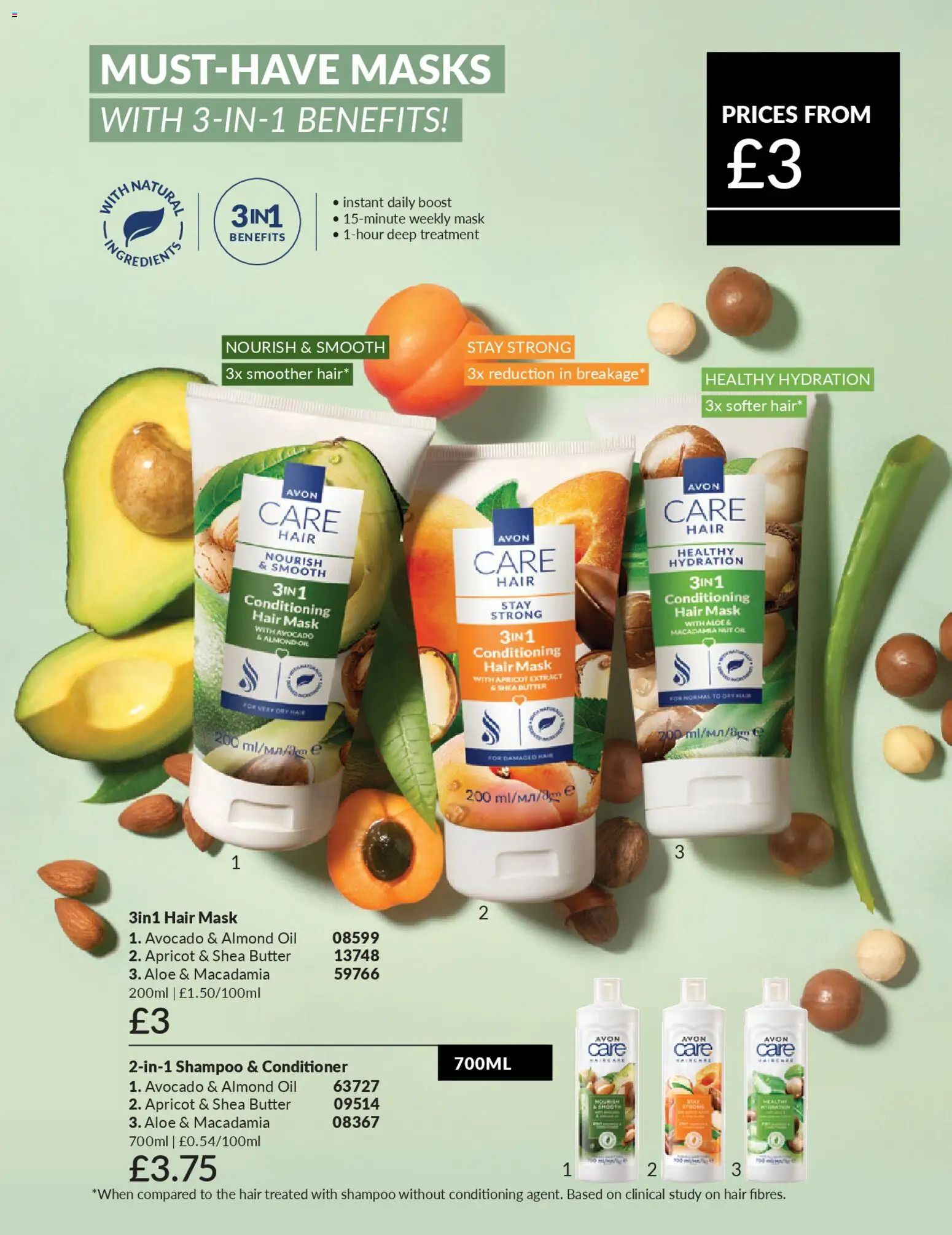 {H1} | Page: 176 | Products: Shampoo, Hair mask, Accessoires tir à l’Arc, Oil