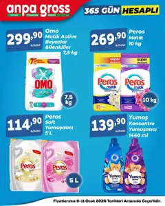09.01.2026 tarihinden itibaren geçerli olan Anpa Gross kataloğu önizlemesi
