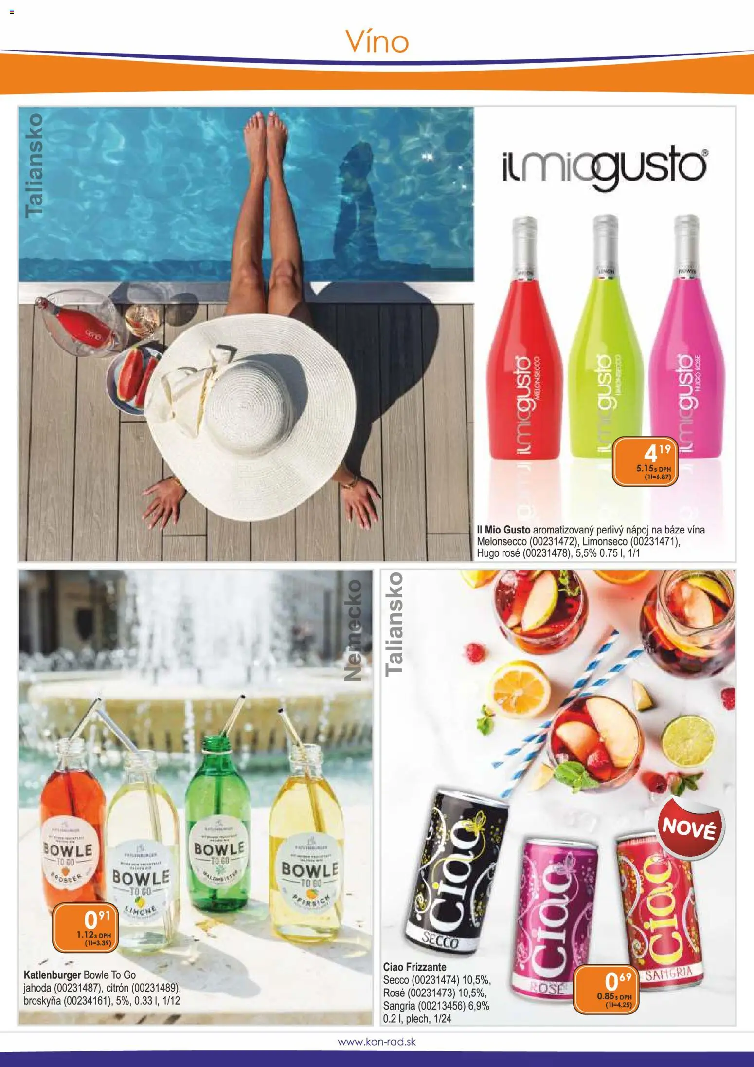 Nové KON - RAD akcie – leták je platný od 01.02.2026 | Strana: 9 | Produkty: Víno