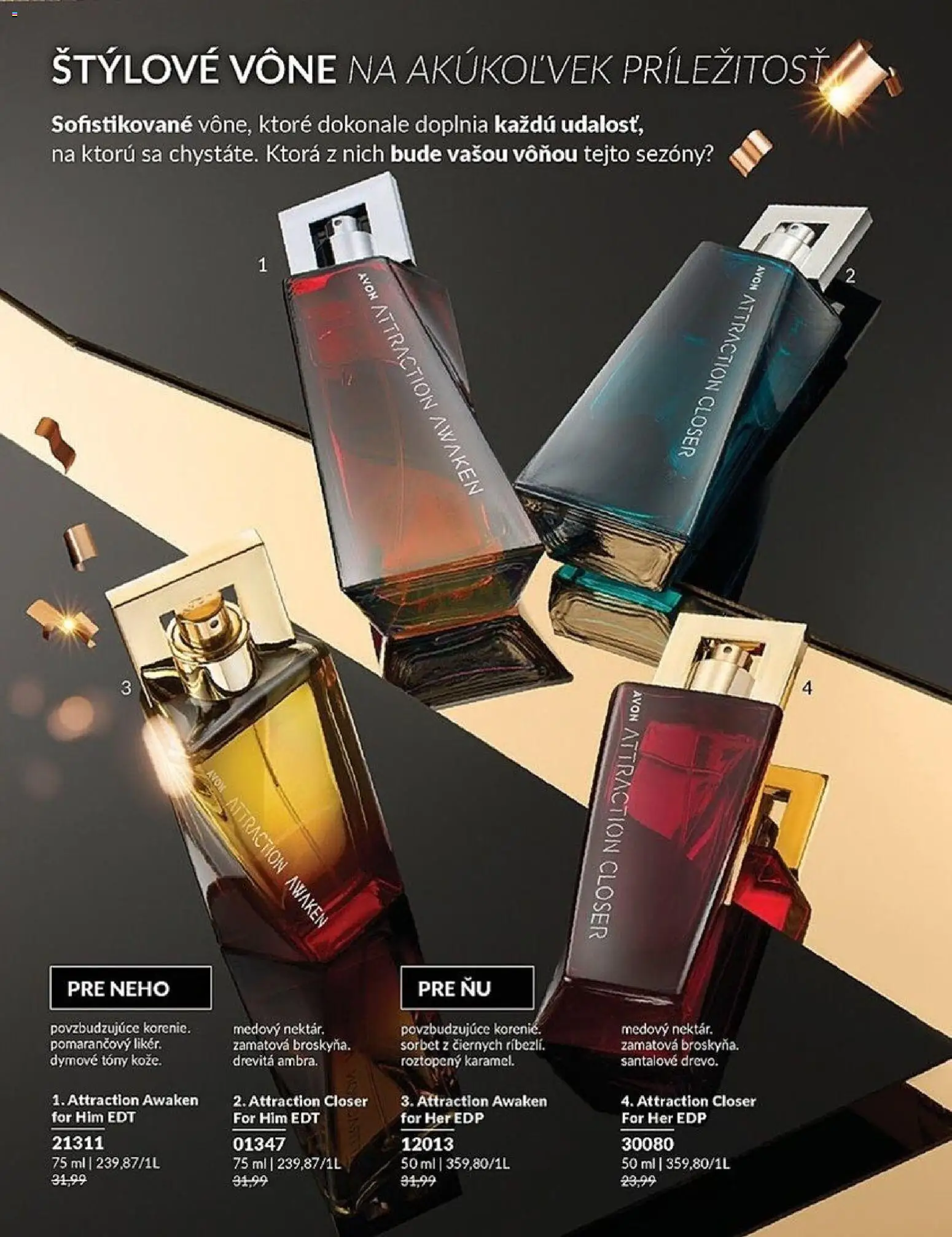 Nové Avon akcie – leták je platný od 01.11.2025 | Strana: 252 | Produkty: Sorbet