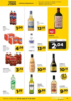 Alimerka folleto Castilla y León │ válido desde el 29.05.2025 | Página: 29 | Productos: Vodka, Whisky, Teléfono, Μαύρο πιπέρι