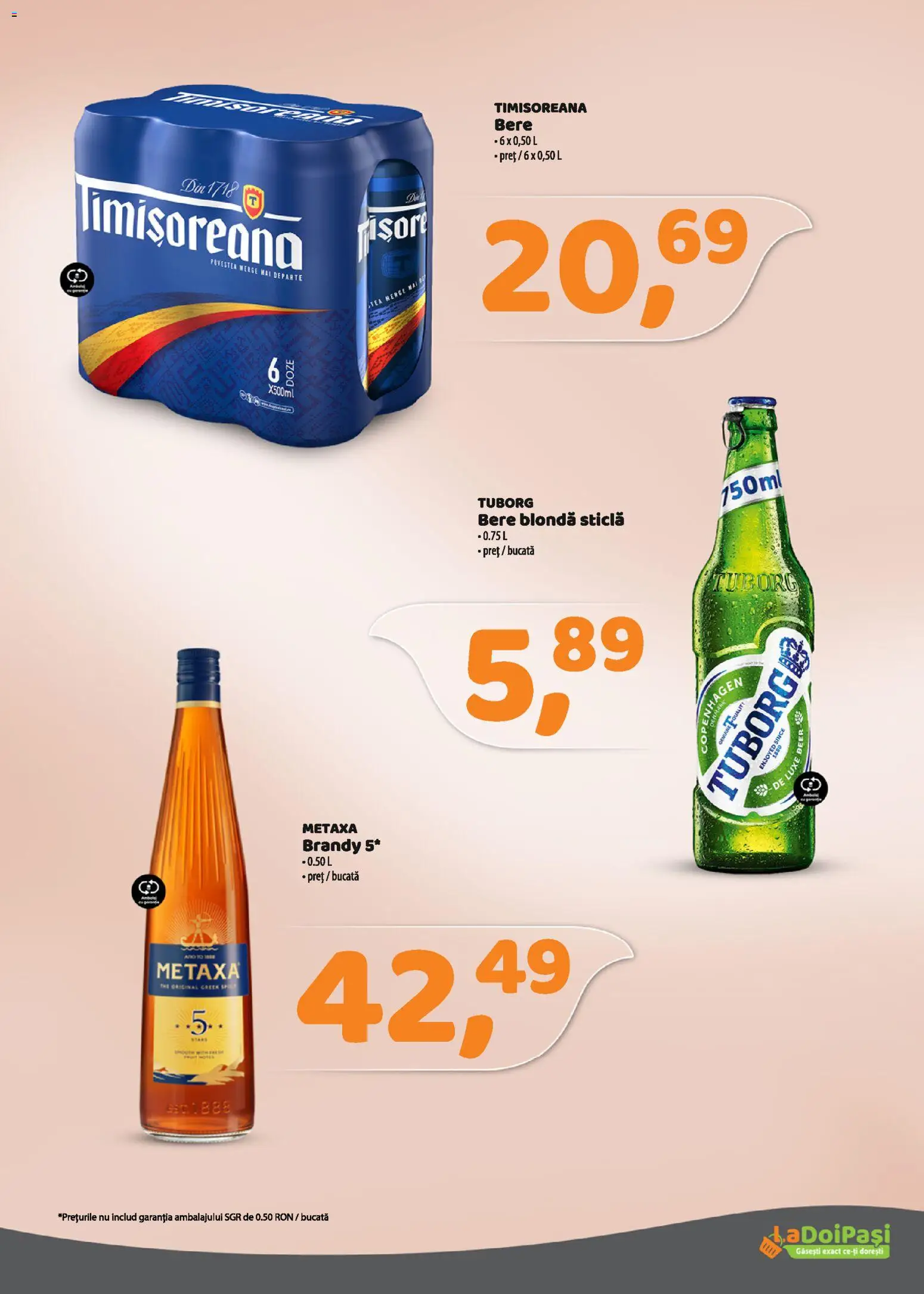 Noul catalog LaDoiPași – valabil de la 16.03.2026 | Pagină: 9 | Produse: Bere