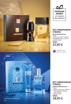 Avon katalog akcije – veljaven od 29.12.2025 | Stran: 84 | Izdelki: Skatla, Deodorant, Voda, Toaletna voda