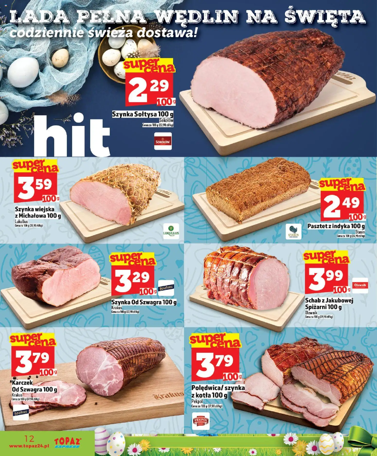 Topaz gazetka - Express od 02.04.2026 | Strona: 12